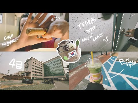 Видео: KOREA VLOG DIARY|мой первый день в универе на 4급 /* учусь на курсах корейского в Ханянг |6-7.03.2025
