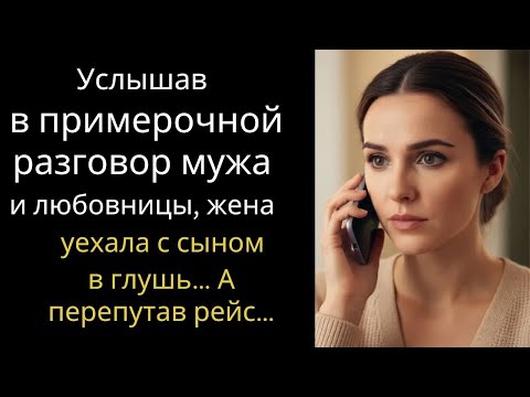 Видео: Услышав в примерочной разговор мужа и любовницы, жена уехала с сыном в глушь… А перепутав рейс…