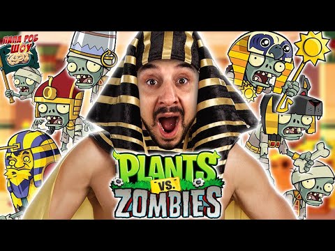 Видео: ПАПА РОБ ИГРАЕТ В ЗОМБИ ПРОТИВ РАСТЕНИЙ 2! PLANTS VS ZOMBIES 2 ЕГИПЕТ НА ПАПА РОБ ШОУ!