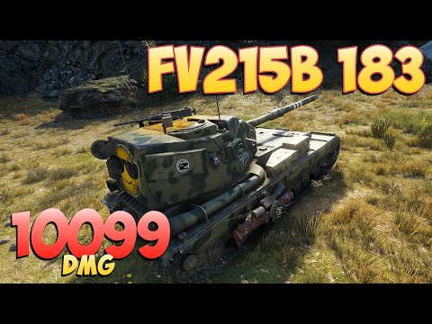Видео: FV215b 183 • Мрачный жнец! - 3 Фрагов 10K Урона • Мир Танков