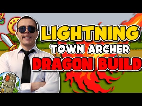 Видео: Лучший билд дракона | Вырастить молнию замка и городского лучника