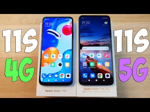 Видео: XIAOMI REDMI NOTE 11S VS NOTE 11S 5G - ЧТО ВЫБРАТЬ? ПОЛНОЕ СРАВНЕНИЕ!