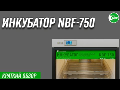 Видео: Инкубатор NBF-750. Краткий обзор.