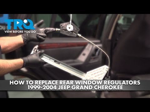 Видео: Как заменить задние стеклоподъемники на Jeep Grand Cherokee 1999-2004 годов выпуска