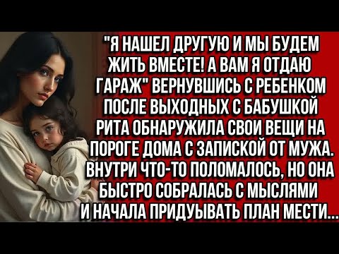 Видео: ＂Я нашел другую!Вам отдаю гараж＂Вернувшись с ребенком после выходных Рита обнаружила вещи на пороге