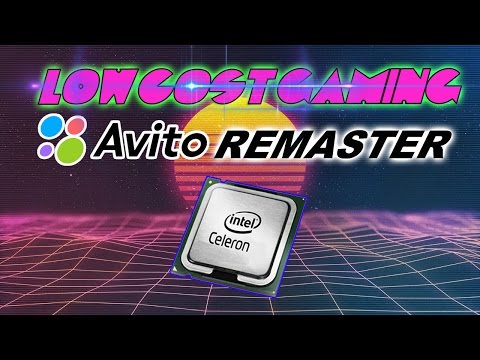 Видео: Игровой CELERON - АВИТО РЕМАСТЕР