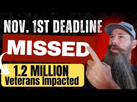 Видео: Срок действия 1 ноября затронет более 1 миллиона ветеранов из-за задержки выплат по программе SNAP