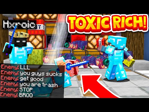 Видео: Набег на *богатую* токсичную фракцию Minecraft! (более 1 миллиарда)