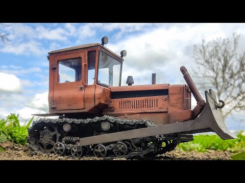 Видео: ДТ-75 RC обзор серийной модели на продажу