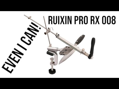 Видео: Точило для любителей RUIXIN PRO rx 008.  Knife Sharpener from AliExpress review.