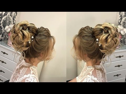 Видео: Wedding Hair Style! Coafură de Mireasă! Свадебный Высокий Пучок! #hairstyle