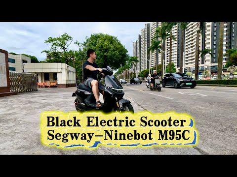 Видео: ЗАРЯЖЕННЫЙ ЧЕРНЫЙ ЭЛЕКТРОСКУТЕР Segway-Ninebot M95C #2024scooter #ninebot #m95c #мопед #скутер