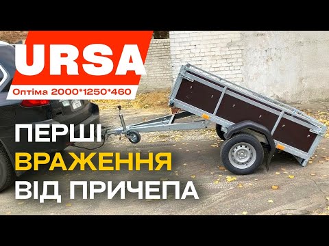 Видео: Деяке допрацювання по причепу УРСА. Як отримати якісну консультацію по причепах URSA