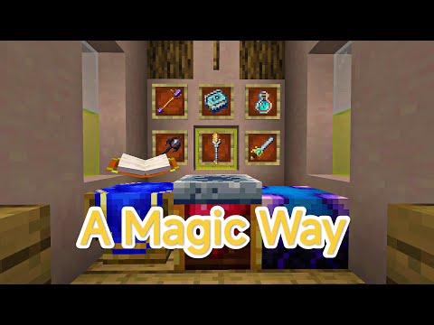 Видео: A Magic Way мод для Minecraft Bedrock