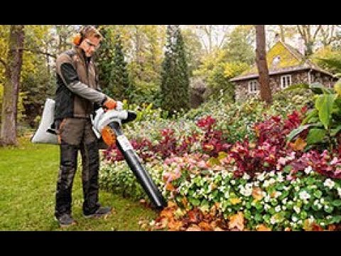Видео: Садовый пылесос STIHL she 71