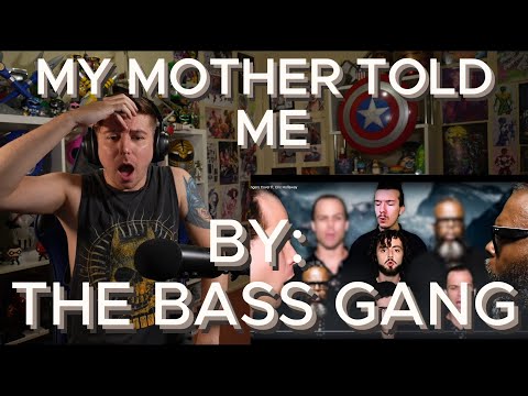 Видео: РЕМИКС BASS GANG????!!!!!!! Слепая реакция на Bass Gang - My Mother Told Me при участии Эрика Хол...