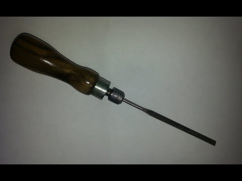 Видео: цанговая ручка для надфиля / collet handle for nadules