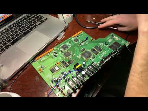 Видео: Ремонт синтезатора Roland JX-305, Частина 1: пропайка мікросхем на материнській (цифровій) платі