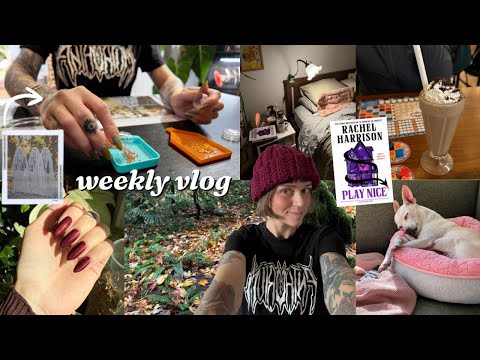 Видео: Уютные хобби помогают мне выжить 🤎🍂 алмазная вышивка, вязание крючком шапочек, чтение и кулинария