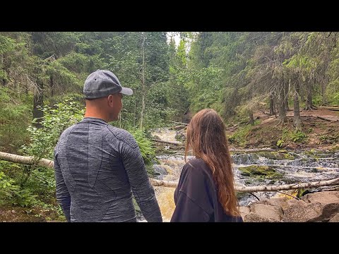 Видео: Одно из Лучших Мест КAРЕЛИИ | Долина водопадов | День 4 Автопутешествия