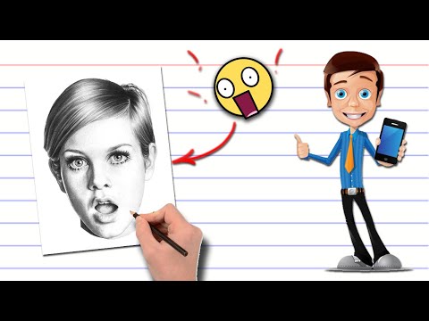 Видео: Как закрасить кожу карандашом, как профессионал