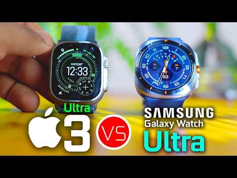 Видео: Apple Watch Ultra 3 и Samsung Galaxy Watch Ultra: практическое сравнение