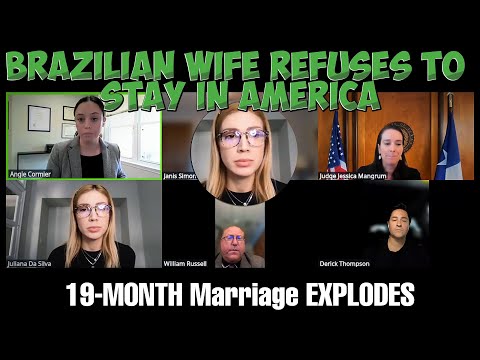 Видео: КРАХ 19-месячного брака: мама борется за переезд детей в Бразилию!