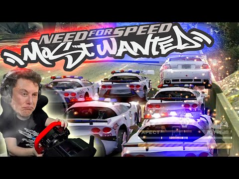 Видео: ПОГОНЯ ВЕРХОМ НА ПОЛИЦЕЙСКИХ! КАК ТЕБЕ ТАКОЕ ИЛОН МАСК? Need for Speed Most Wanted