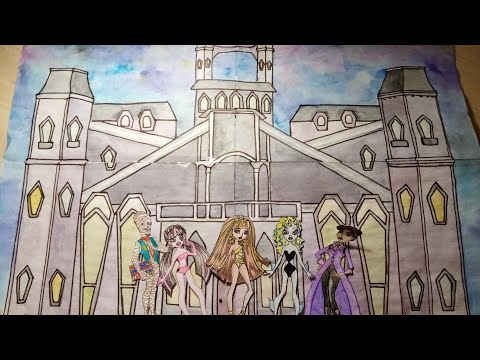 Видео: 💗бумажный мир Монстр Хай 💗