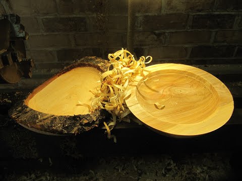 Видео: Точим вяз/ Woodturning the elm
