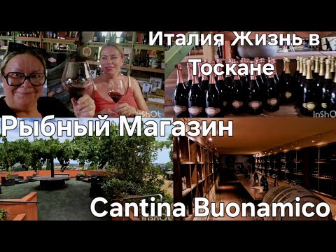 Видео: #Италия Жизнь в Тоскане#MonteCarlo#Итальянское Вино Дигустируем с Подругой#Обзор Рыбного Магазина