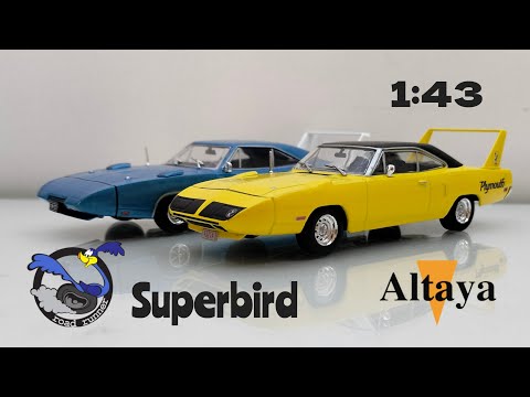 Видео: Обзор модели Plymouth Road Runner Superbird 1970г. 1:43 Altaya 