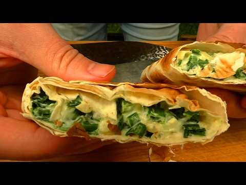 Видео: ЗЕЛЁНЫЙ ЛУК + ЛАВАШ - никто не верит, что так вкусно!