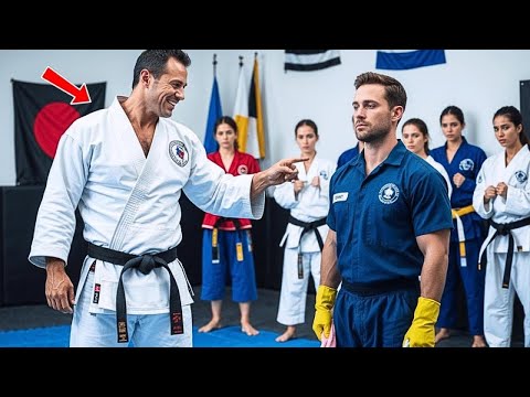 Видео: Чёрный пояс предложил одинокому ОТЦУ-УБОРЩИКУ побоксировать «для забавы» то, что произошло дальше