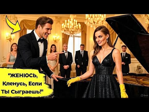 Видео: «Я Женюсь На Тебе, КЛЯНУСЬ, Если Ты УМЕЕШЬ Играть На Этом Пианино» — Миллионер Насмехался, и Потом..