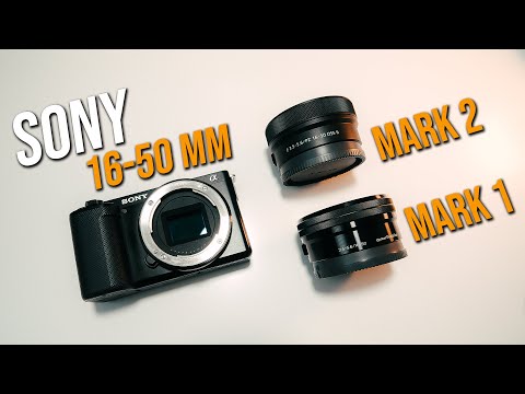 Видео: Объектив Sony 16-50 мм Kit Lens Mark I против Mark II | Полное сравнение
