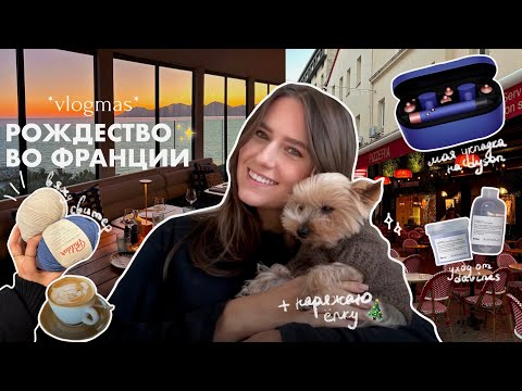 Видео: Праздничные будни в Каннах, укладка на Dyson и Рождественское ярмарки | Влогмас