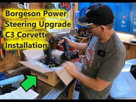Видео: Реставрация Corvette 1978 года, часть 25 — модернизация гидроусилителя руля Borgeson