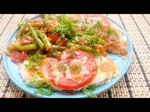 Видео: Запечённое мясо с овощами на обед для диабетиков 2 типа.