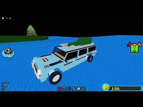 Видео: 🚘 Волга ГАЗ24 Универсал моя новая тачка в Roblox Build a Boat симулятор строителя рулит 🚙 #car #cars