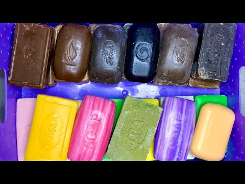 Видео: ASMR 🧼2X🔪Cutting soap 🤎🎶🔪Резка мыла 🤤🫶🏻