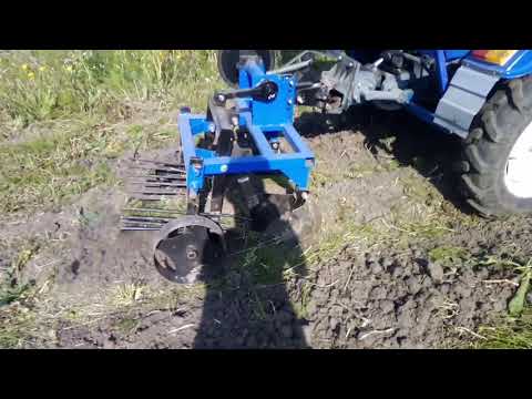 Видео: 23 серпня 2021 р. випробовую вдосконалену під себе картоплекопалку