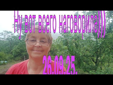 Видео: 26.09.25. Ну вот всего наговорила))) 
