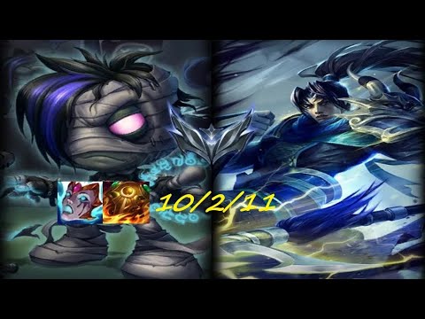 Видео: АМУМУ лес КСИН'ЖАО 10/2/11👍🎬🔥🫶 Лига Легенд #leagueoflegends 🫶