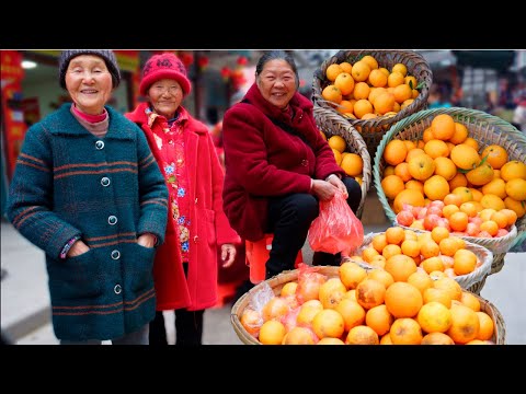 Видео: Забытый деревенский рынок | Традиционная китайская деревенская жизнь 2