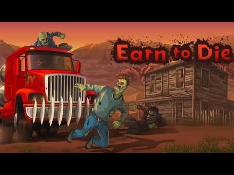 Видео: Выживаю на тачке в Зомби Апокалипсис в Earn to Die