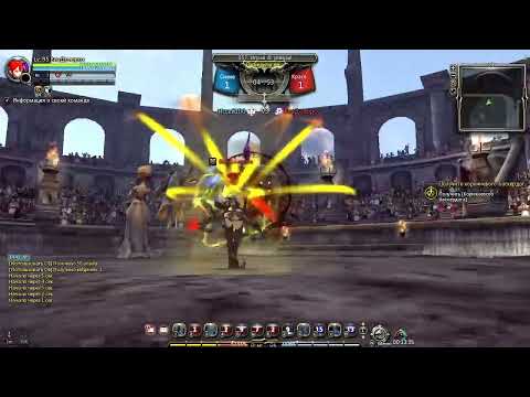 Видео: New Dragon Nest RU l PvP Smasher(Ведьма) vs Gladiator(Гладиатор)