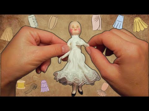 Видео: Ватная игрушка, кружевная юбка. Матильда часть 3. DIY
