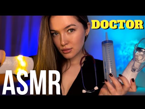 Видео: АСМР Нежный приём у врача ASMR Medical exam