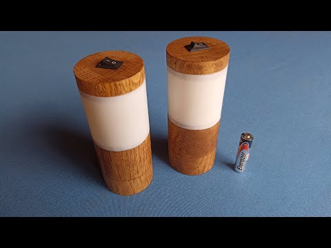 Видео: НЕОБЫЧНЫЙ ночной светильник.